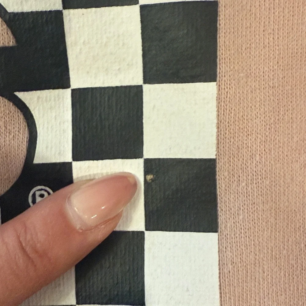 VANS Off The Wall Since 1966 Pink Long Sleeve Pull Over Sweatshirt Small - Picture 4 of 5